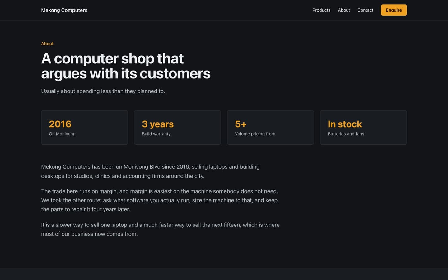 Mekong Computers — computer store - Screenshot 3