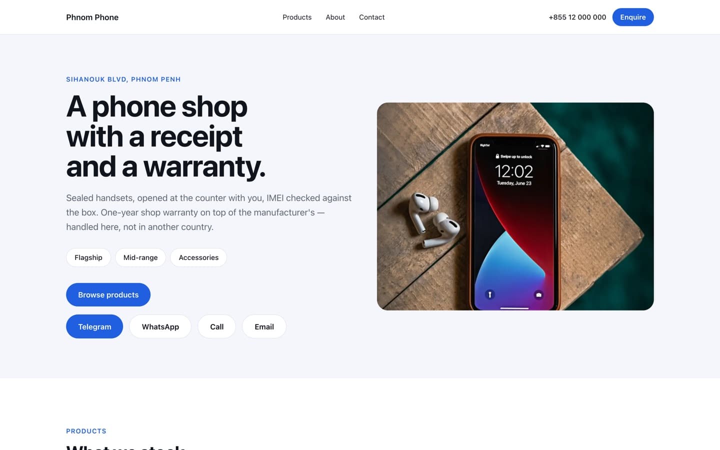 Phnom Phone — phone retailer