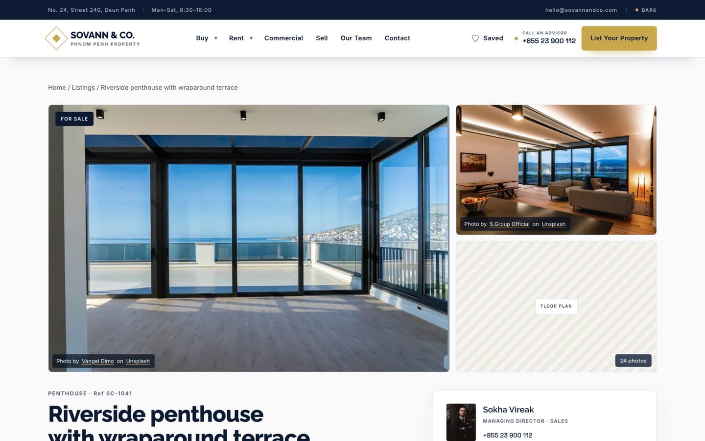 Sovann & Co. — property agency - Screenshot 2