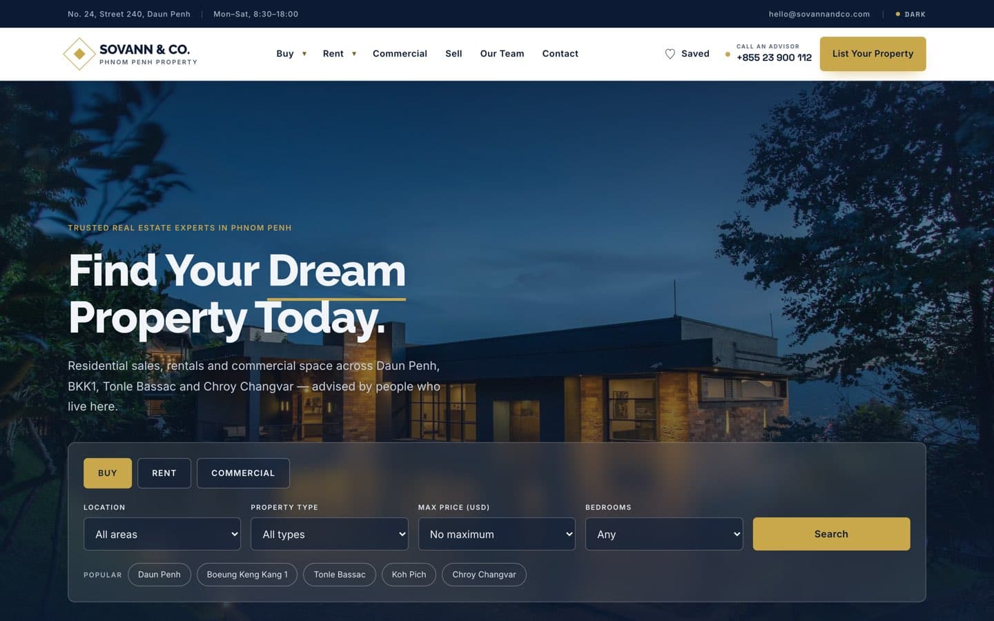 Sovann & Co. — property agency